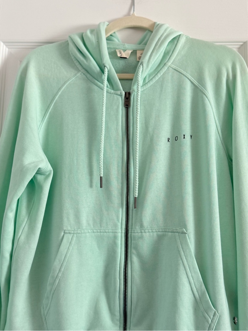 Roxy Easy Evening B Zip Hoodie -Brook Green - Picture 6 of 13